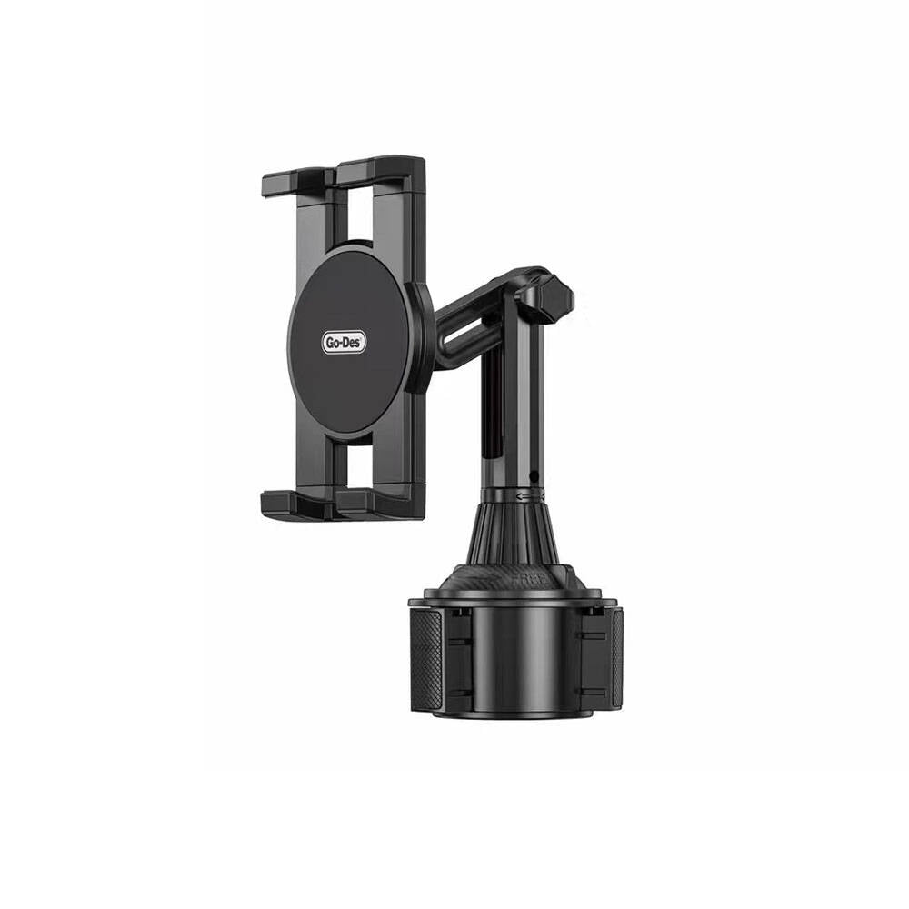 Go-Des GD-HD313 Araç İçi Telefon Tutucu 360 Oynar Başlıklı Bardaklık Tipi Tutucu - 1 Go-Des GD-HD313 Araç İçi Telefon Tutucu 360 Oynar Başlıklı Bardaklık Tipi Tutucu - 1